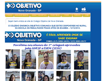 Tablet Screenshot of dinamicaobjetivo.com.br